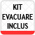 Kit evacuare inclus in pret
